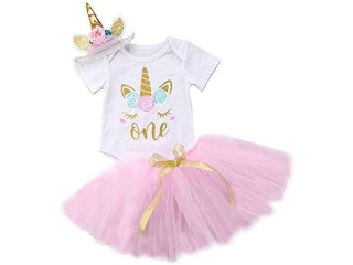 Baby Girls Birthday Party Dress