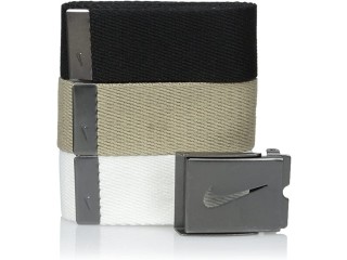 Nike Men's 3 Pack Golf Web Belt