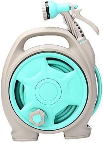 garden-water-hose-reel-cart-pipe-spray-gun-big-0