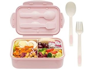 Box, 3 Compartments 1401ml Lunch Box For Kids