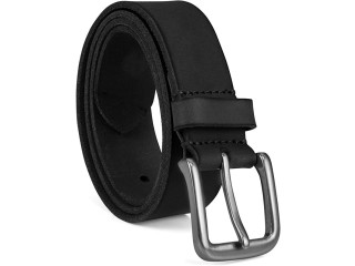 Timberland Men's 35mm Classic Jean Belt, Black