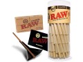 raw-classic-1-14-pre-rolled-cones-bundle-50-pack-and-cone-loader-small-0