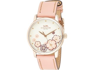 Coach Women's Multicolor DialCalfskin Watch