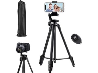 Flexible Tripod, Eocean 136cm Extendable Phone Tripod Stand