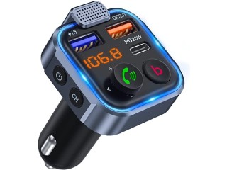 Car FM Transmitter, Wireless Bluetooth