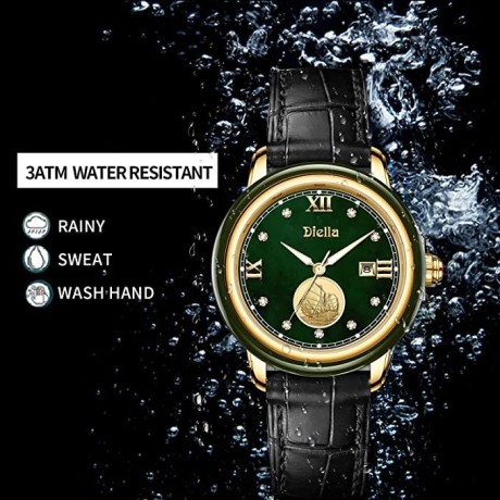 womens-dress-watch-waterproof-with-black-leather-strap-big-2