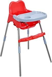 esqube-bobo-baby-feeding-chairkids-high-booster-chair-with-foot-rest-and-tray-red-big-0