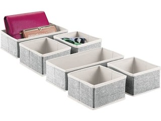 Set of 6 Bedroom Storage Boxes