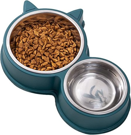 double-dog-cat-bowls-durable-stainless-steel-pet-bowl-big-0