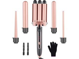 Curling Wand Set, 5 in 1 Hair Curler