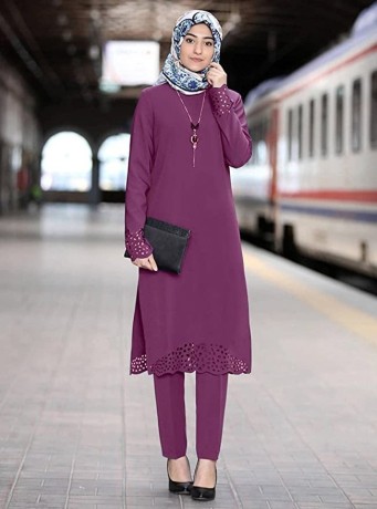 muslim-muslim-womens-suit-abaya-two-piece-big-0