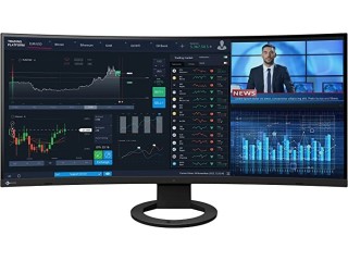 EIZO FlexScan EV3895 37.5-Inch UWQHD+ (3840 x 1600) Ultra Wide Curved Monitor