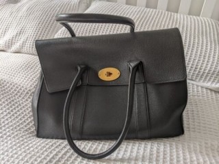 Genuine Mulberry Bayswater black bag, leather - great condition (hardly used)