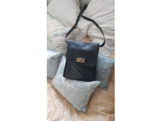 Adies Carla Marchi Leather Cross Bag