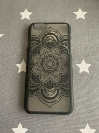 used-hard-shell-black-and-clear-mandala-pattern-phone-cover-iphone-6s-vgc-big-0