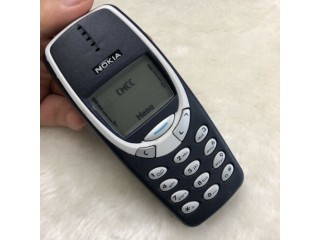 Original Nokia 3310 blue (Unlocked) 2G GSM 900/1800 Good Cheap Cellular Phone