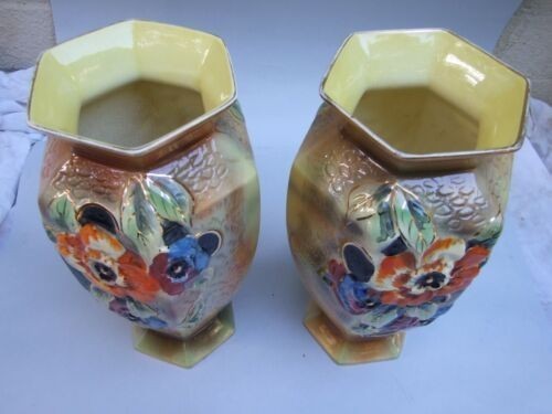 antique-pair-large-clifton-falcon-ware-vases-decorative-big-0