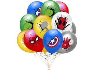 Superhero Balloons 12 PCS