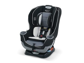 Graco Extend 2 Fit Convertible Car Seat, Ride Rear Facing Longer with Extend2Fit, Gotham