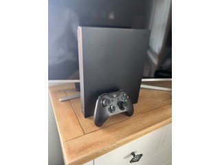 Microsoft Xbox One X 1TB Game Console - Black - Good Condition.