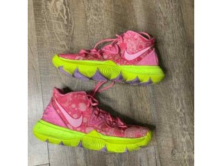 Nike Kyrie 5 Patrick Star Basketball Shoe Mens Size 9.5 Pink Athletic CJ6951-600