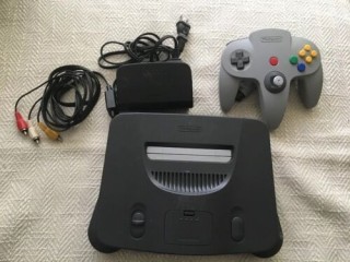 Nintendo 64 N64 Game Console System + Controller Cords WORKING region free