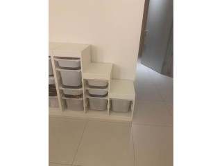 Ikea Storage Trofast 2 frames and full set of boxes