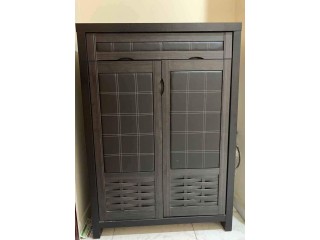 Shoe Cabinet Dark Brown