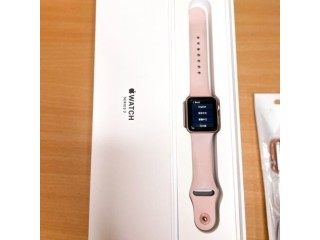 Apple Watch Series 3 38mm Rose Gold with Pink Sand Sport Band