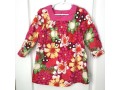 hanna-andersson-dress-size-100-us-4t-pink-floral-print-long-sleeve-square-neck-small-0