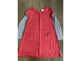 Girls Mini Boden long sleeved dress age 9-10 years