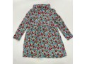 mini-boden-kids-floral-roll-neck-dress-age-11-12-long-sleeved-jersey-small-0