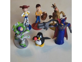 Disney Pixar Toy Story 2 Figurines Wheezy Zurg Buzz Woody Jessie PVC Figures