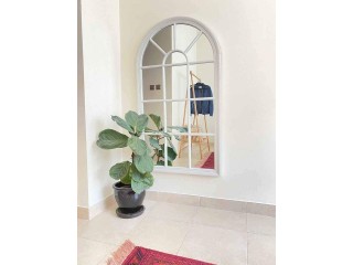 Retro Arched Window Mirro