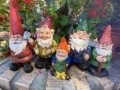 7-garden-gnome-sculptures-dwarf-figurines-decor-small-1