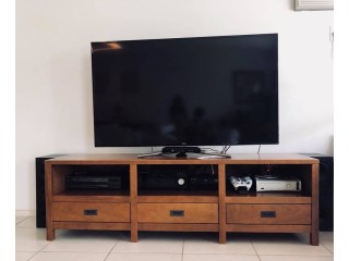 Solid Wood TV Unit