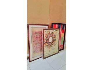 3 Framed Wall Art