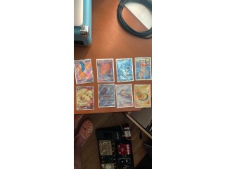 8 Pokemon Cards First Hand Used