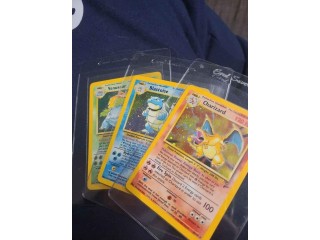 Charizard, Venusuar and Blastoise Base set 2. GREAT CONDITION.  Package deal. All 3