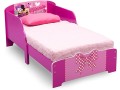 children-disney-minnie-kids-toddler-wooden-bed-small-0
