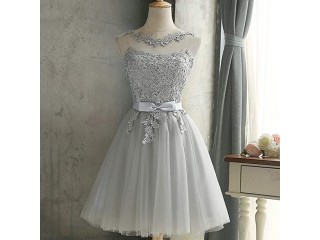 Women Lace Bridesmaid Dress