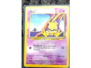 Abra 1st Edition Pokemon