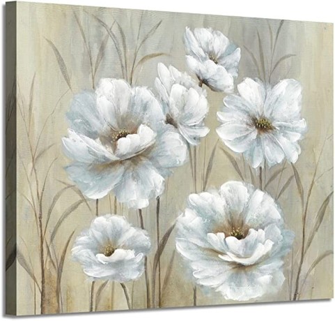 artistic-path-white-floral-painting-wall-art-big-4