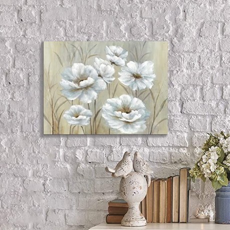 artistic-path-white-floral-painting-wall-art-big-0