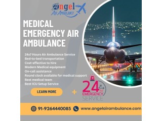 Book Air and Train Ambulance in Kolkata by Angel for Resourceful Evacuation Missions