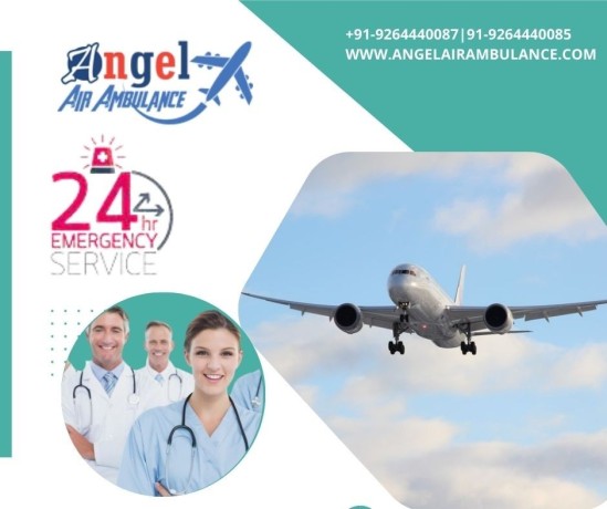 book-charter-air-and-train-ambulance-in-lucknow-by-angel-with-comfort-and-safety-big-0