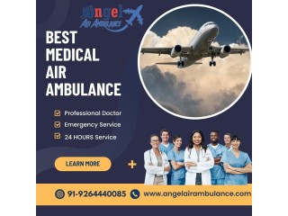 Air and Train Ambulance in Patna by Angel for Transferring Patients to Medical Center