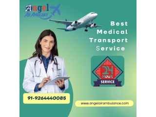 Pick the Most Comfortable Medical Air Ambulance Service in Varanasi by Angel