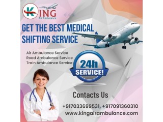 Get The Best Air Ambulance Service in Varanasi by King Air Ambulance