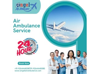 Urgent Hire the Best Air Ambulance Service in Siliguri by Angel at Low Cost